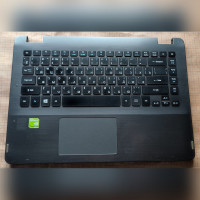 Топкейс от ноутбука Acer Aspire R3-471T EAZQX001010 в комплекте в клавиатурой и тачпадом
