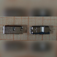 Разъём MICRO USB 3.0 Тип B накладной