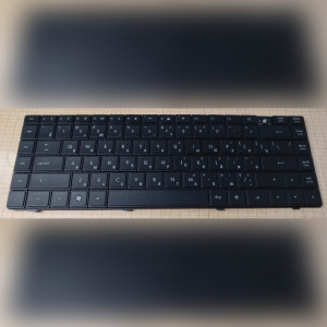 Клавиатура для ноутбука HP 620, 621, 625, CQ620, CQ621, CQ625 (черная матовая) рус/англ.