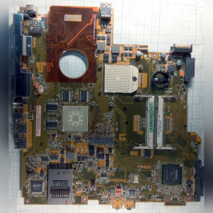 Материнская плата Asus F3T Rev:2.2 08G23FT0022J GF Go 7600 256Mb