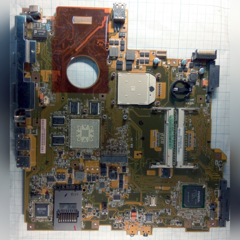 Материнская плата Asus F3T Rev:2.2 08G23FT0022J GF Go 7600 256Mb