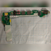 Плата USB, LAN, Audio разъемов для ноутбука Acer Aspire 1410 DA0ZH7PC4C0 Rev:C