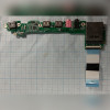 Плата USB, LAN, Audio разъемов для ноутбука Acer Aspire 1410 DA0ZH7PC4C0 Rev:C