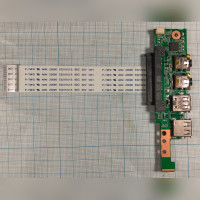 Плата разъемов дня ноутбука Asus 1005HA 1005HA_DAU_CARD REV:1.3G