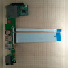 Плата дополнительных разъёмов для ноутбука Asus Eee PC 1015BX 60-OA3KIO4000 1015PX_IO_BOARD