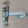 Плата USB и AUDIO разъёмов для ноутбука IRU Patriot 507 H52_USB_AUDIO NPB