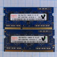 Оперативная память DDR3 HMT112S6TFR8C-H9 1Gb 1RX8 PC3-10600S-9-10-B1