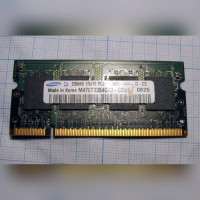 Оперативная память DDR2 Samsung 256Mb M470T3354CZ3-CD5 1RZ16 PC2-4200S-444-12-C3