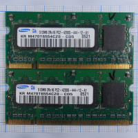 Оперативная память DDR2 M470T6554CZ0-CD5 512Mb 2RX16 PC2-4200S-444-12-A1