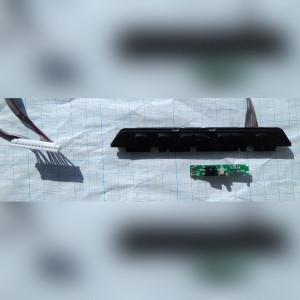 Кнопки управления и ИК приёмник для телевизора Dexp F40B7100K 40628A 40628AJ