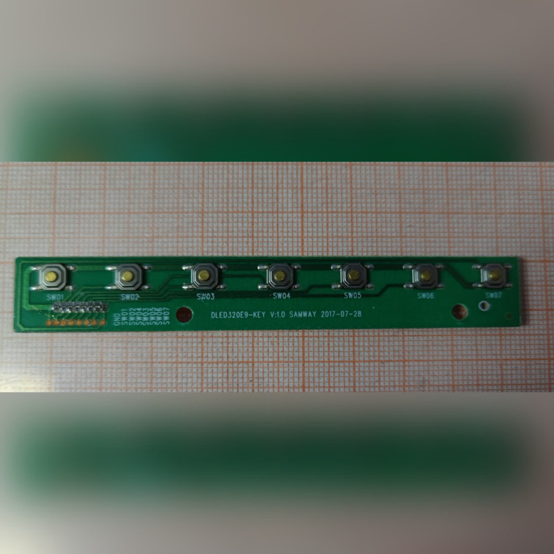 Кнопки управления для телевизора DEXP F43F8000Q DLED320E9-KEY