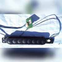 Кнопки управления и ИК приёмник для телевизора LG 39LN540V EAX65034403