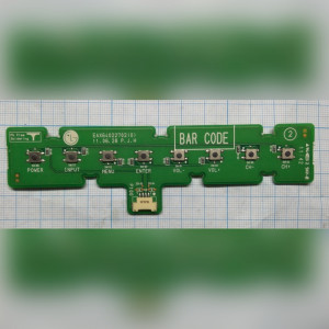 Кнопки управления для телевизора LG 47LW575S EBR73268201-SD EAX64022702