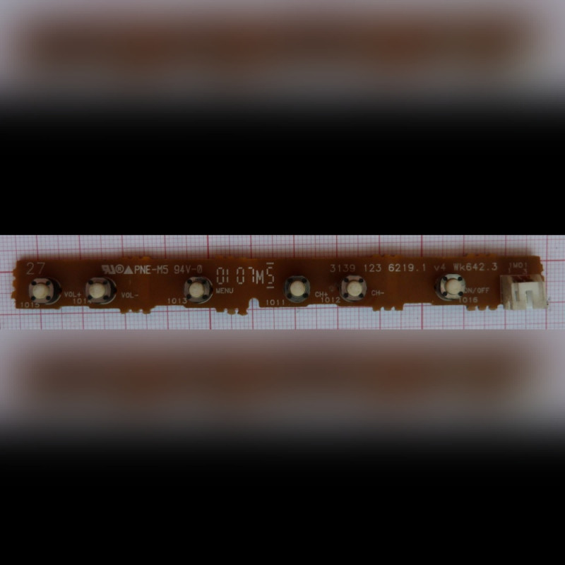 Кнопки управления для телевизора Philips 37PFL7662D 3139 123 6219.1