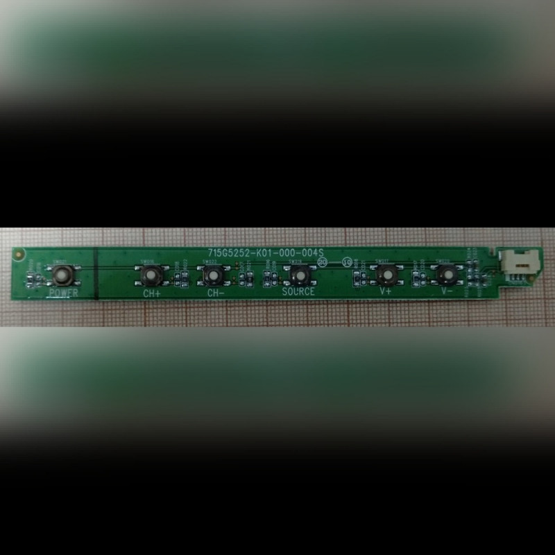 Кнопки управления для телевизора Philips 47PFL4007T 715G5252-K01-000-004S