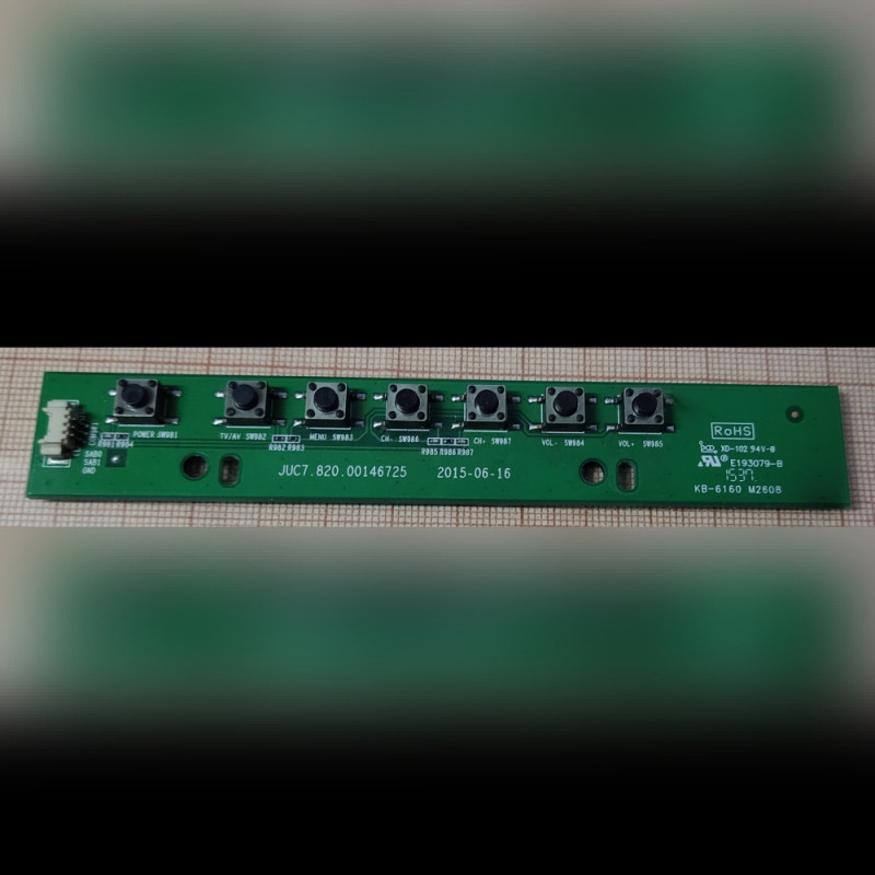 Кнопки управления для телевизора Supra STV-LC24T440WL JUC7.820.00146725