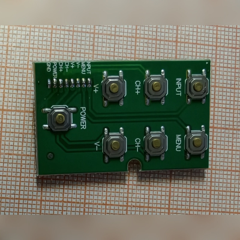 Кнопки управления для телевизора Telefunken TF-LED50S02T2SU JAV190308 AT0080329
