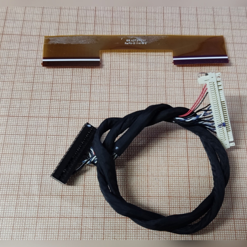 Шлейфы матрицы для телевизора DEXP H39D7000E 69.42T27.T01