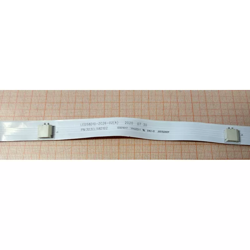 Шлейф подсветки матрицы для телевизора Haier 58 Smart TV BX LED58D10-ZC26-02 303CL58D102