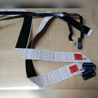 Шлейфы матрицы и шлейфы подсветки матрицы для телевизора LG 47LA741V EAD62352604 EAD62352603
