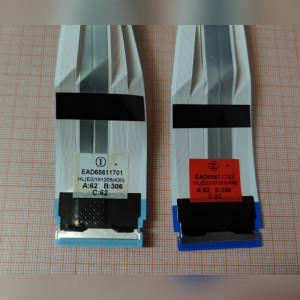 Шлейфы матрицы для телевизора LG 55SM8200PLA EAD65611701 EAD65611702