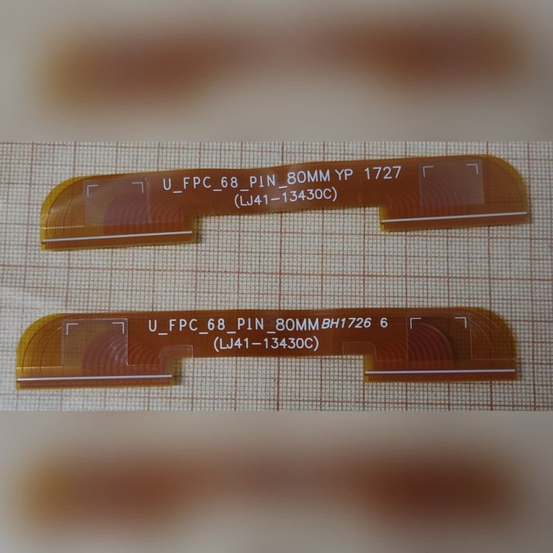 Межплатные шлейфы матрицы для телевизора Samsung UE49MU6300U U_FPC_68_PIN_80MM LJ41-13430C