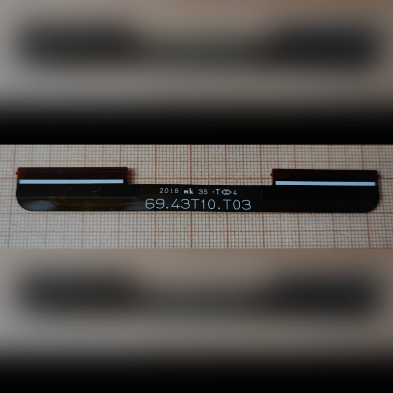 Межплатный шлейф матрицы для телевизора Samsung UE50TU7002U 69.43T10.T03