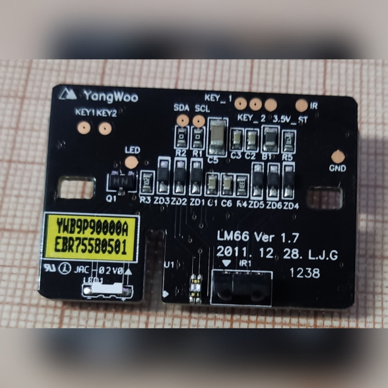 ИК приёмник для телевизора LG 42LS345T LM66 EBR75580501