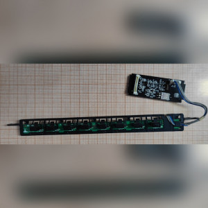 ИК приёмник и кнопки управления для телевизора LG 42LV3400 LV3400 MA5017-01 EBR73452201