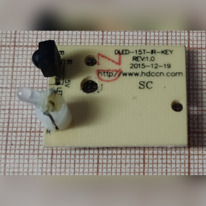 ИК приёмник для телевизора Novex NWT-43F171MS DLED-15T-IR-KEY