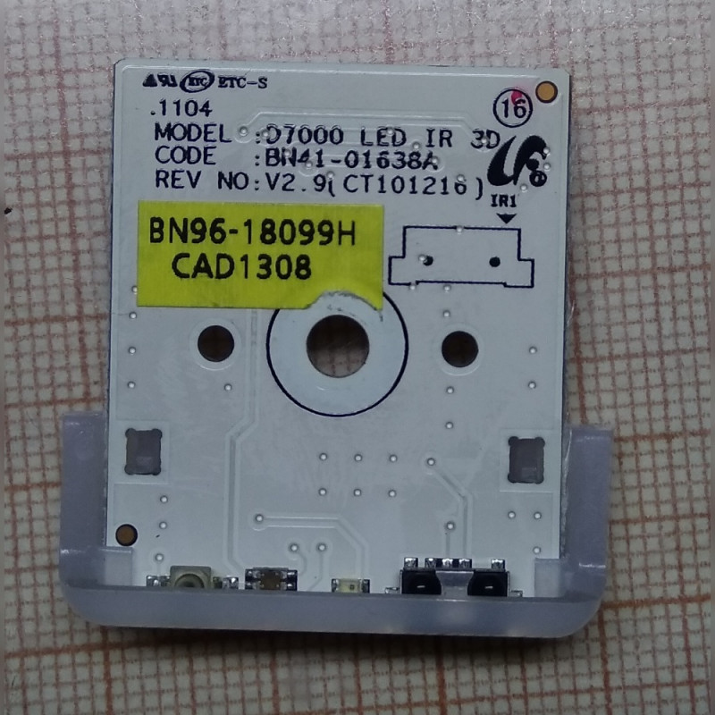 ИК приёмник для телевизора Samsung UE46D6530WS D7000 LED_IR BN41-01638A