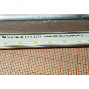 LED подсветка матрицы для телевизора LG 49NANO813NA 49SM86_SM81_LED_Array MEK64566501