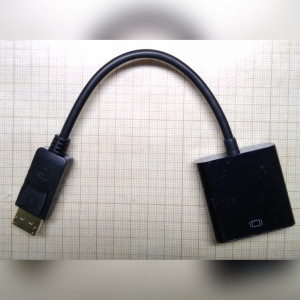 Переходник DisplayPort - VGA новый