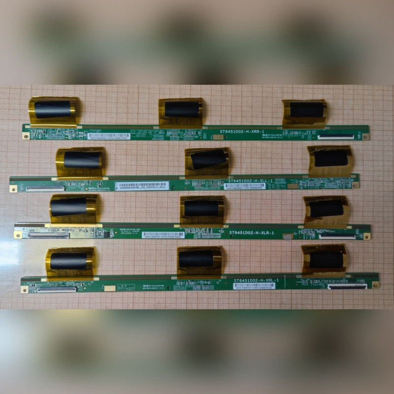 Платы матрицы для телевизора Hyndai H-LED65BU7000 ST6451D02-H-XLR-1 ST6451D02-H-XLL-1 ST6451D02-H-XRR-1 ST6451D02-H-XRL-1