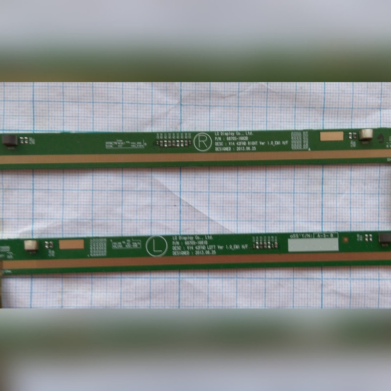 Платы матрицы для телевизора LG 42LB561V-ZE 6870S-1682B 6870S-1681B