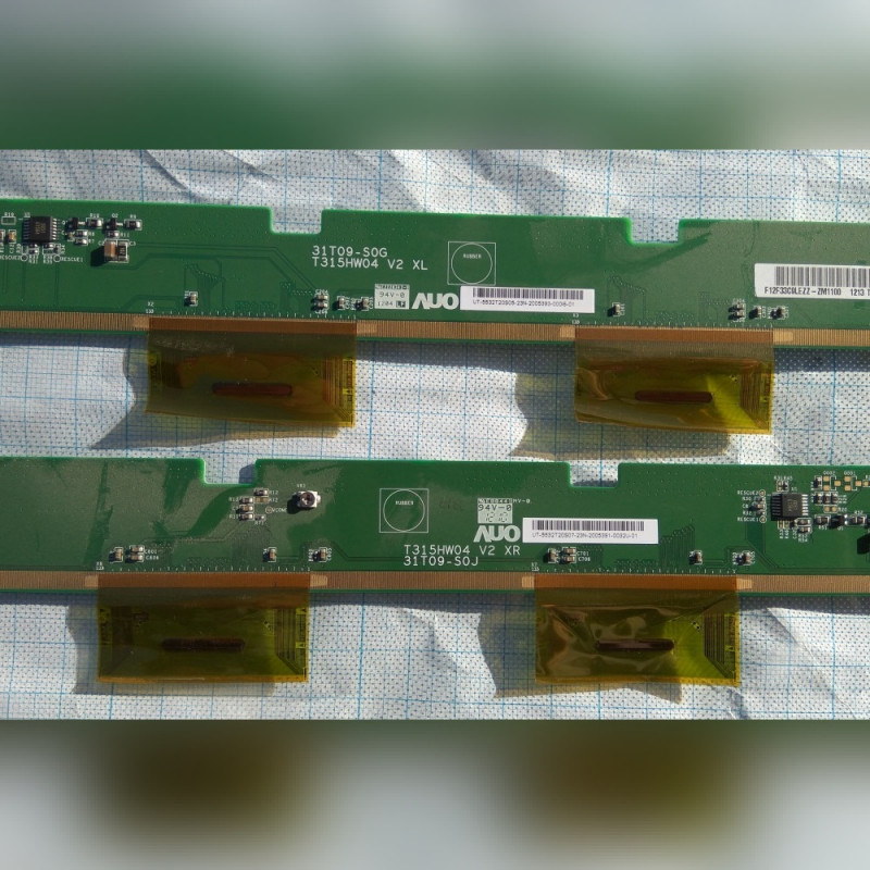 Платы матрицы для телевизора Toshiba 32LV933 31T09-S0G T315HW04 V2 XL XR