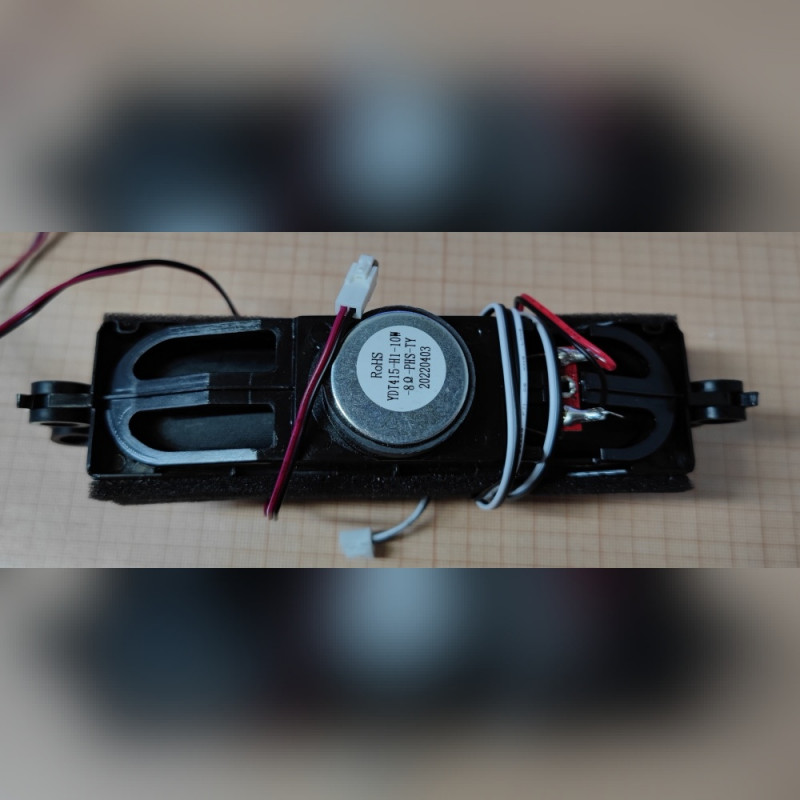Динамики для телевизора Hyndai H-LED43ET4100 YDT415-H1-10W-8Ohm-PHS-TY