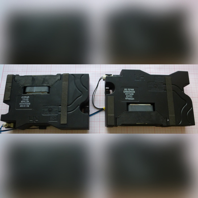 Динамики для телевизора LG 43UH671V EAB64048203 EAB64048204 6Om 10/14W