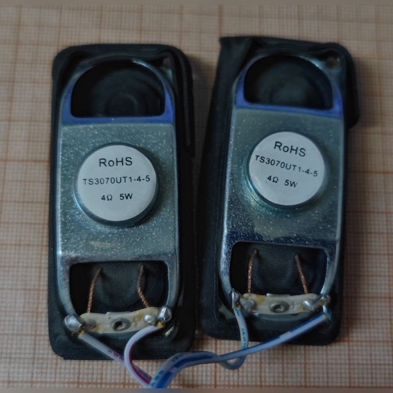 Динамики для телевизора Rubin RB-24SE5T2C TS3070UT1-4-5 5Ohm 5W
