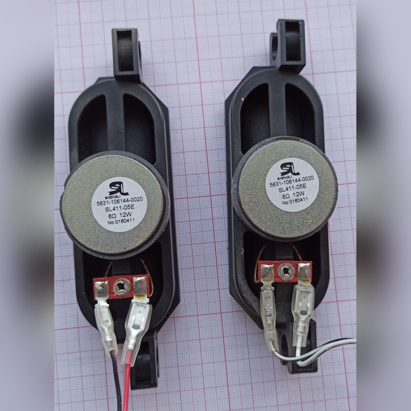 Динамики для телевизора Supra STV-LC32T650WL 5631-106144-0020 SL411-05E 6Om 12W