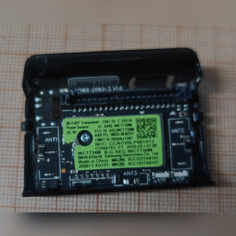 ИК приёмник и WI-FI модуль для телевизора Samsung UE58TU7570U BN59-01341B
