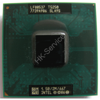Процессор для ноутбука Intel Core 2 Duo T5250 SLA9S