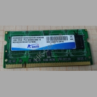Оперативная память Adata DDR2 AD2800001GOS 1Gb PC2-6400S-666-12