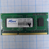 Оперативная память DDR3 SSY3128M8-EDJED 1Gb 1RX8 PC3 1333