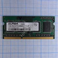Оперативная память DDR3 EBJ11UE6BAU0-AE-E 1Gb 1RX8 PC3-8500S-7-10-AP