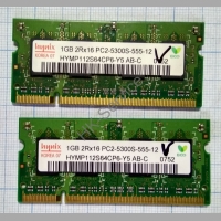 Оперативная память DDR2 HYMP112S64CP6-Y5 AB-C 1Gb 2RX16 PC2-5300S-555-12