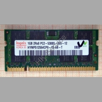 Оперативная память DDR2 HYMP512S64CP8-Y5 AB-T 1Gb 2RX8 PC2-5300S-555-12
