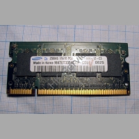 Оперативная память DDR2 Samsung 256Mb M470T3354CZ3-CD5 1RZ16 PC2-4200S-444-12-C3