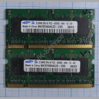Оперативная память DDR2 M470T6554CZ3-CD5 512Mb 2RX16 PC2-4200S-444-12-A3