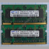 Оперативная память DDR2 M470T6554EZ3-CE6 512Mb 2RX16 PC2-5300S-555-12-A3